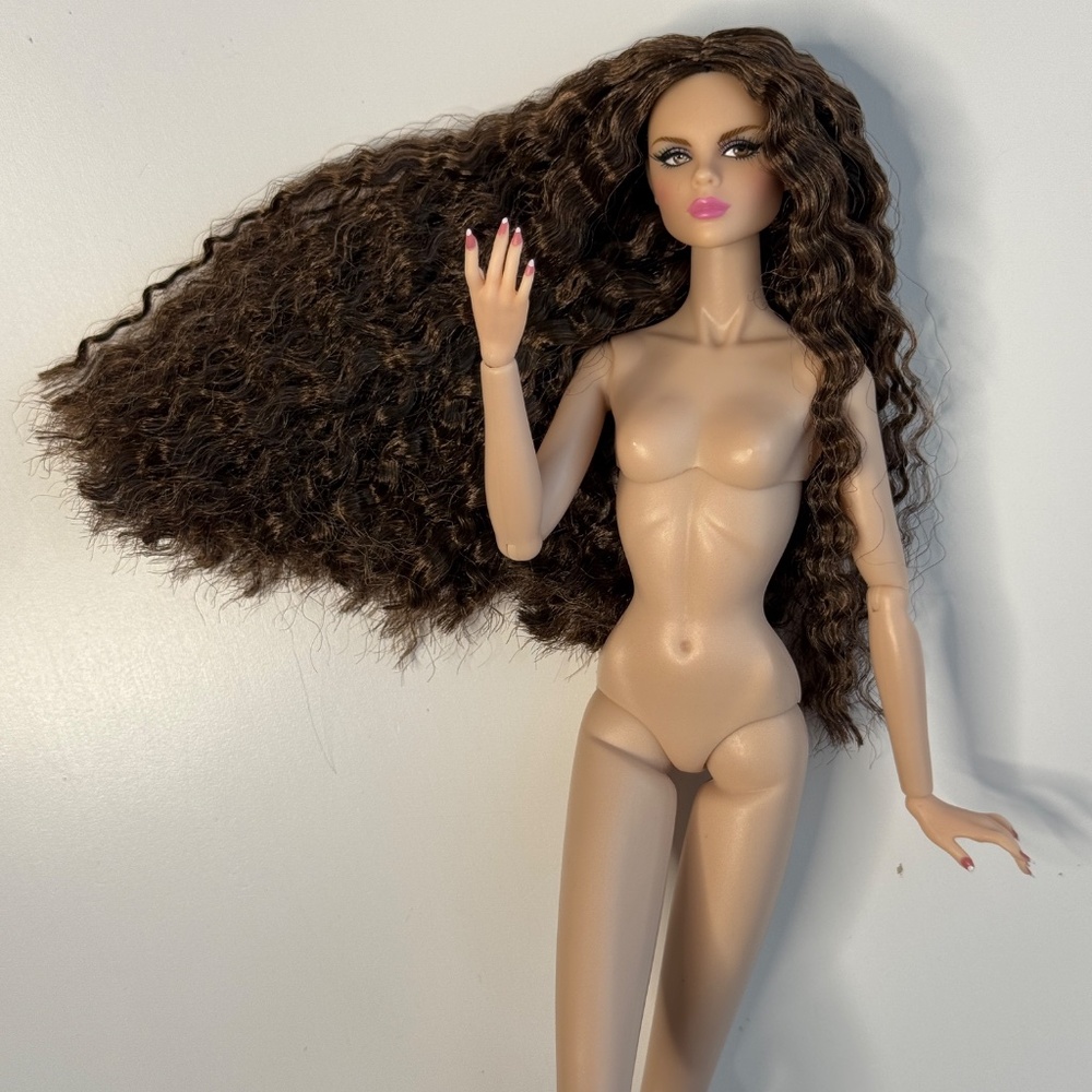 Adored Tulabelle True 12" Nude Doll Integrity Toys Industry Brunette Brown Eyes